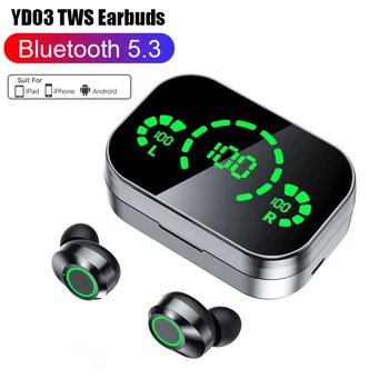  TWS YD03 Hava Pro kablosuz bluetooth mikrofonlu kulaklık Kulakiçi 3000mAh Şarj Kutusu Fone Bluetooth Kulaklık kablosuz kulaklıklar