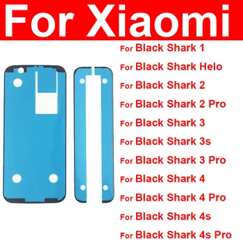  Xiaomi BlackShark Helo 1 2 3 3S 4 4S Pro Arka Çerçeve Arka Pil Kapağı Yapıştırıcı ve Ön LCD Etiket yapışkan bant