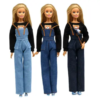  Retro Moda Jartiyer Barbie Blythe Doll için 1/6 30cm MH CD FR SD Kurhn BJD oyuncak bebek Giysileri Aksesuarları