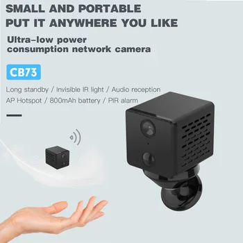  Vstarcam 1080P Mini Kamera Wifi Kamera CB73 IP Kamera şarj edilebilir pil Kamera Video Güvenlik Gözetleme Kamerası IR Kamera