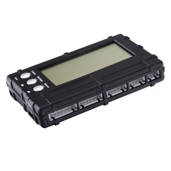  2 1 LCD RC Pil Püskürtücü Dengeleyici Metre Tester 3-6 lipo pil Ömrü pil voltaj ölçer