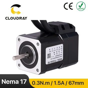  Cloudray Nema 17 Step Motor 0.3 N. m 1.5 A Kapalı Döngü Step Servo kodlayıcılı motor için 3D yazıcı CNC