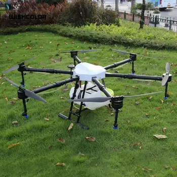  6 Eksenli Tarım Drone 1600mm Tarım İHA Drone Çerçeve Kapasitesi 16KG 15L Tankı Çiftlik Kullanımı için