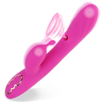  Vibratör g-spot 7 Hızlı USB Şarj Edilebilir Klitoral Emme Yapay Penis Tavşan Vibratörler Yetişkin Oyuncaklar Kadınlar için Klitoris Stimülasyon Masaj