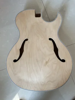  stok Arızalı Joe Pass caz tarzı gitar vücut ses varil akçaağaç ahşap geri ladin paneli kompozit atel