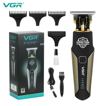  VGR Elektrikli Kesme Ev Saç Kesme Saç Kesme Tıraş Hafif Taşınabilir Saç Kesme Saç ClipperV-287 Düzeltici Erkekler için