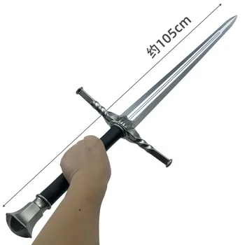  Anime 1: 1 cosplay Geralt'ın Rivia kılıç Yeni Egzotik Hayvanlar kılıç Silah Prop Rol Oynamak PU Modeli Oyuncak Prop 105 cm