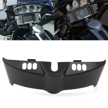 Motosiklet Kaporta Kapağı Siyah İç Metal Anahtarı Paneli Kapak İçin Harley Touring Electra Sokak Trike Tri Glide Ultra Sınırlı