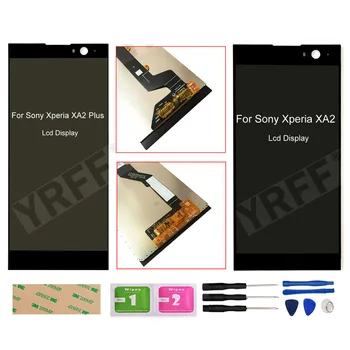  Sony Xperia için XA2 Artı LCD ekran dokunmatik ekran digitizer Ekran XA2 H4113 H3113 H3123 XA2 Artı H4413 H4493 H3413 LCD