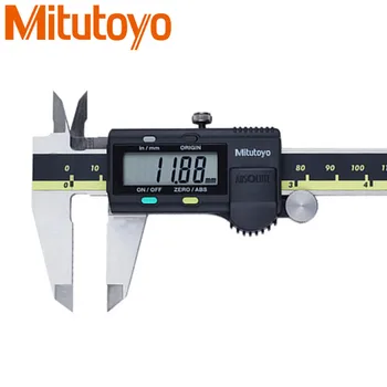  Mitutoyo Dijital Kumpas 0-150mm / 0.01 mm Metrik / İnç Kalibre 500-196-30 LCD Elektronik Kumpas Paquimetro Ölçme Araçları
