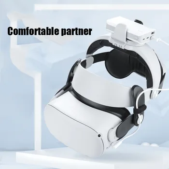  Elite kayış uygulanabilir Oculus Quest2 kulaklık, klip mobil güç şarj cihazı, VR aksesuarları