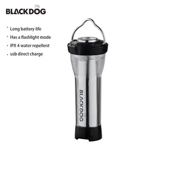  Blackdog 2600mAh Deniz Feneri Mikro Flaş Kamp Aydınlatma Manyetik Taban İle LED USB şarj edilebilir el feneri Benzer Hedef Sıfır