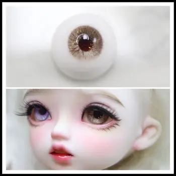  1/3 1/4 1/6 bebek gözler ,16mm 18mm mavi gözler bjd bebek gözler