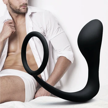  Anüs prostat masajı Organ Anal Plug Silikon Erkek prostat masaj aleti Yetişkin Ürünleri Seks Oyuncakları Erkekler İçin Masturbator Erkek Homme
