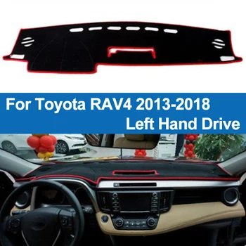  TAIJS Araba Dashboard Kapak Dash Mat Dash Pad DashMat Halı Anti-UV Kaymaz Toyota RAV4 2013 2014 2015 2016 2017 2018 RAV 4