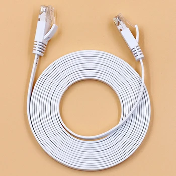  0.5 m, 1 m, 2 m, 3 m, 5 m, 8 m, 10 m,15 m,20 m, 25 m,30 m,40 m, 50 m Kablo RJ45 CAT6 Ethernet Ağ Düz LAN Kablosu UTP Yama Yönlendirici Kabloları