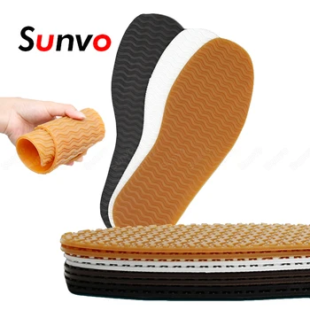  Sunvo Kauçuk Tabanlar Ayakkabı Yapmak için Yedek Taban Kaymaz Ayakkabı Tabanı Tamir sac koruyucu Ayakkabı Yüksek Topuklu Malzeme