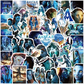  10/30/50 ADET Disney Film Avatar 2 Çıkartmalar Çocuklar için Oyuncak Karikatür Çıkartmaları DIY Graffiti Dizüstü Telefon Bagaj Su Geçirmez Serin Etiket