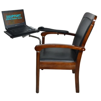  Multifunctoinal Ofis Masası Kenar / Sandalye Bacak Kol Sıkma XL Mouse Pad Klavye Tepsisi Tutucu Masa Yan Dizüstü Bilgisayar Masası laptop standı