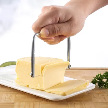  Peynir Dilimleyici-Sert ve Yarı Sert Peynir veya Tereyağlı Paslanmaz Çelik Kesim için Kesme Servis tahtası