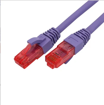  Jes2696 SupersixGigabit ağ kablosu 8 çekirdekli cat6a ağ Süper altı çift korumalı ağ kablosu ağ jumper geniş bant kablo