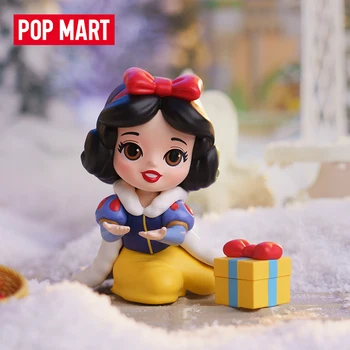  POP MART Prenses Sıcak Kış Hediye Serisi Kör Kutu Oyuncak Kız Kawaii Bebek aksiyon figürü oyuncakları doğum günü hediyesi Çocuk Modeli Gizem Kutusu
