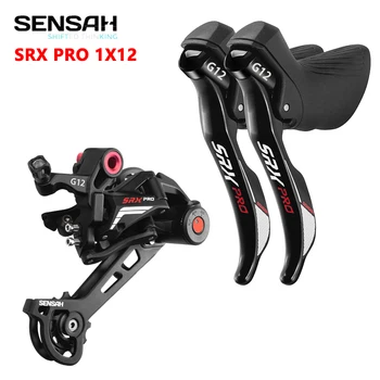  SENSAH SRX PRO 1x12 Hız, R/L Vites Değiştiriciler 2022 Modelleri 12V Çakıl Bisikletleri Cyclo-Cross Yeni