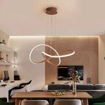  Modern Led Avize Aydınlatma Oturma Odası yemek masası İskandinav Yaratıcı Tasarım Tavan Asılı yatak odası için lamba Mutfak Loft