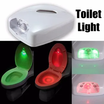  Jiguoor Yeni gelmesi LED insan hareket aktif pır ışık tuvalet sensörü led ışık Kase Banyo LED gece aktif hareket sensörlü ışık