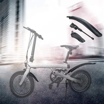  Yeni Lastik Lastik Sıçrama Çamurluk Ön Arka Çamurluk Raf Xiaomi Mijia Qicycle Ef1 Elektrikli Bisiklet Bisiklet Kickstand Tripod Desteği