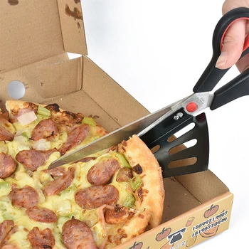  YENİ Pizza Makas Bıçak Pizza Kesme Aletleri Paslanmaz Çelik Pizza Kesici Dilimleme Pişirme Araçları Çok fonksiyonlu