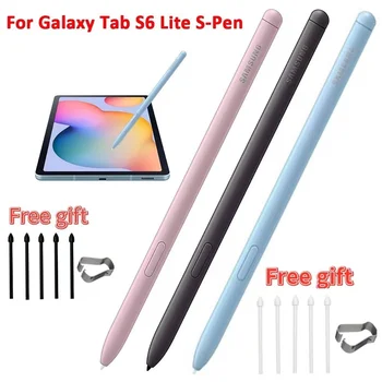  Yüksek Kalite Tablet Stylus Kalem İçin Galaxy Tab S6 Lite P610 P615 Dokunmatik Kalem S Kalem aktif Stylus İle Logo (Hiçbir Bluetooth)