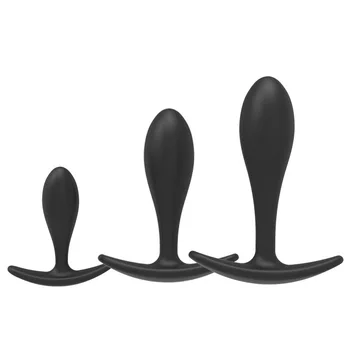  Mini Küçük Büyük Giyilebilir Silikon Anal Boncuk Butt Plug Topu Penis Sahte Yapay Penis Eklemek G Noktası Seks Oyuncakları Erkek Kadın Genişletici