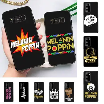  FHNBLJ Melanin Poppin Serin Kızlar telefon kılıfı için Redmi 8 9 9A Samsung J5 J6 Note9 için NOVA3E Mate20lite kapak