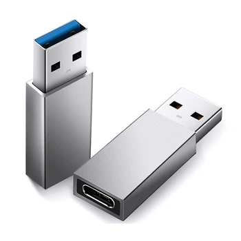  USB 3.0 Tip A Erkek USB 3.1 2.0 Tip C dişi konnektör Dönüştürücü Adaptör Tip-c USB Standart Şarj Veri Transferi