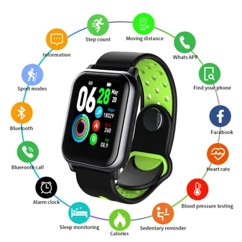  Yeni KY11 akıllı saat Erkekler nabız monitörü Spor İzci Kadın Çocuk hediyelik saat Reloj inteligente Spor İzle Android IOS için
