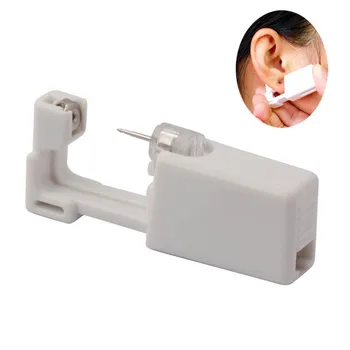  Yeni Tek Kullanımlık Steril Vücut Piercing Aracı Kiti Kulak Burun Dudak Güvenliği Küpe SCI88