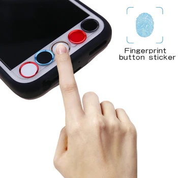  Yeni Varış Ev Düğmesi Sticker Koruyucu Tuş Takımı Klavye İçin iPhone 5s 5 4 6 6s 7 Artı Destek Parmak İzi Kilidini Dokunmatik
