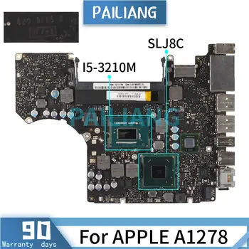  820-3115-B Laptop anakart APPLE A1278 2012 I5-3210M Anakart 2.5 Ghz SLJ8C DDR3 TEST