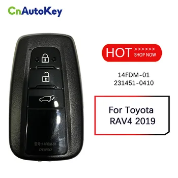  CN007210 İçin Orijinal Anahtar Toyota RAV4 2019 3 Düğmeler 433MHZ FCC 14FDM-01 Parça Numarası 231451-0410