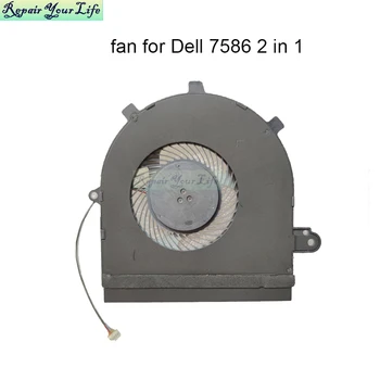  CPU Soğutucu PC Fan Dell Inspiron 7586 7786 için 2 in 1 Dizüstü radyatör Soğutma fanı 0GCN3G 060MGH NS85C05 GCN3G 60MGH DC5V 4pin