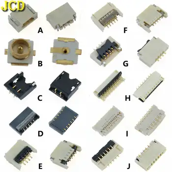  JCD 2 ADET FPC Konektörü Nintendo Anahtarı NS Joy Con PCB kartı Flex Kablo konektör soket Klip Yedek Parça