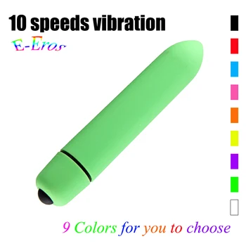 ORISSI Mini kurşun vibratör 10 Hız Su Geçirmez Yapay Penis Vibratör Kadınlar için Seks Oyuncakları Güçlü Titreşimli Yumurta Klitoris Stimülatörü