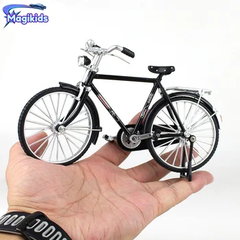  1:10 Mini Retro Parmak dağ bisikleti Nostaljik Model Oyuncak Mini Bisiklet Yetişkin Simülasyon Koleksiyonu Hediyeler Oyuncaklar çocuklar için
