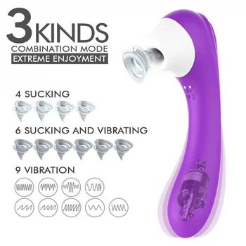  2 İn 1 G Spot Seks Oyuncakları Kadın için Güçlü yapay penis Vibratör Vibratör Klitoris Meme Enayi Klitoris Enayi Klitoris Sucke yetişkin oyuncaklar