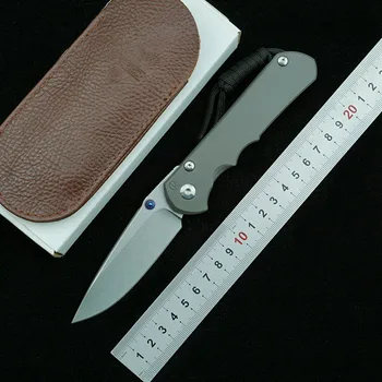  L # Sebenza 25 katlanır bıçak S35VN titanyum alaşımlı bıçak kolu açık kamp survival mutfak meyve bıçağı EDC aracı hediye