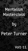  Mentalizm Ana Sınıfı cilt.1-13 tarafından Peter Turner cilt.1-cilt#12-Cilt#13, Sihir numaraları