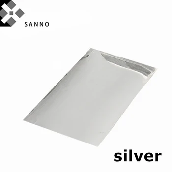  99.99 % saflıkta gümüş tabak Ag ≧ 99.99 iletken gümüş levha 0.01x50x100mm - 2x50x100mm dıy Ag gümüş folyo bobin laboratuvar için