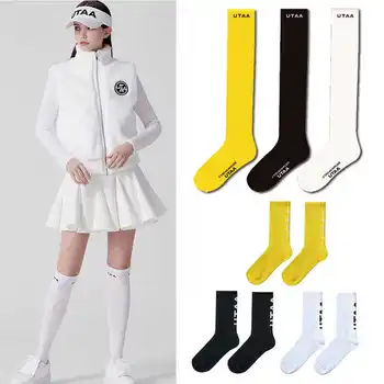  Golf Giyim Yeni Uzun ve Kısa Çorap Basit Moda Golf Diz Çorap Sevimli Kız Çorap