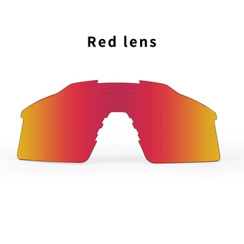  KE9023 Tam Kırmızı Mavi Yeşil Polarize Lens Fotokromik Yedek Lensler Bisiklet Bisiklet güneş gözlüğü gözlük çerçevesi Uygun